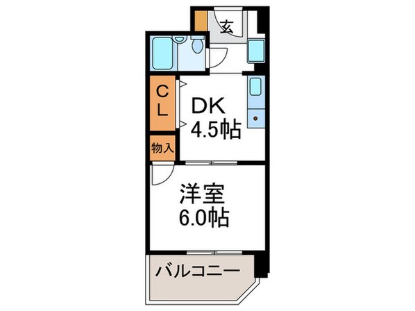 フロ－レンス小野原の物件間取画像